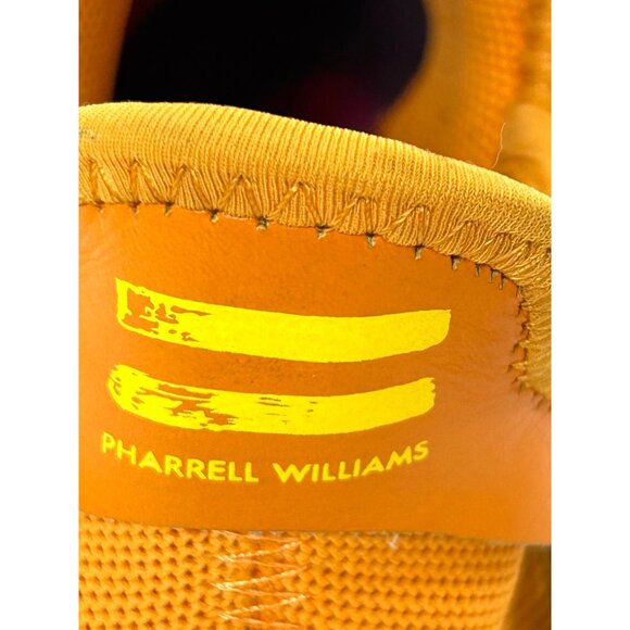 Adidas Human Race Pharrell Williams HUE MAN Shoes Mens 8 Laces ART BB3070 Orange - Picture 5 of 16